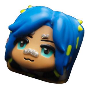 无畏契约键帽霓虹打瓦罗兰特个性树脂二次元机械键盘单个键帽ESC