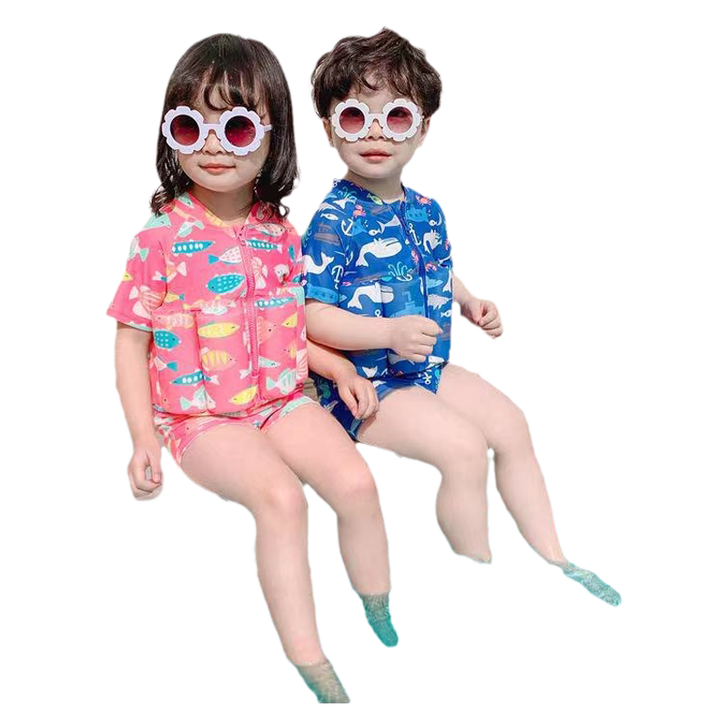 儿童浮力泳衣女男童泳衣