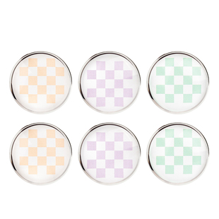 得力磁钉水晶透明白板磁扣磁钉/强磁磁珠/吸铁石卡装磁铁黑板贴小号磁扣可爱磁贴强力贴教学用具磁吸