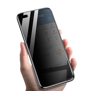 适用华为p40钢化膜防窥p40pro手机防窥膜p40pro+防偷窥全屏覆盖四十por曲面全包蓝光40p防偷看贴膜量子膜贴膜