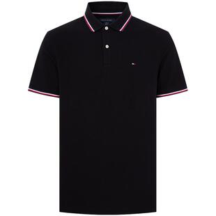 【撞色镶边】Tommy26春夏新款男女珠地棉休闲通勤短袖T恤POLO衫