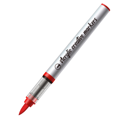 诺雅直液式丙烯马克笔单支补色