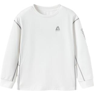 巴拉巴拉童装儿童t恤春秋速干长袖t恤男童女童舒适户外休闲衣上衣