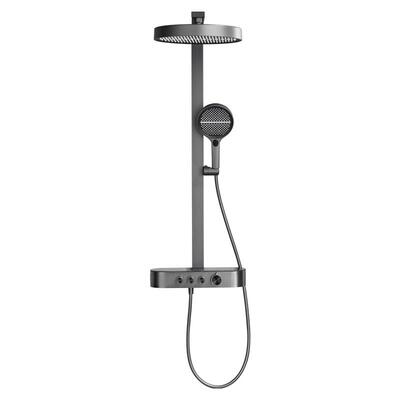 unaxi-E88全铜花洒套装家用淋雨浴室洗澡沐浴器卫生间增压淋浴器