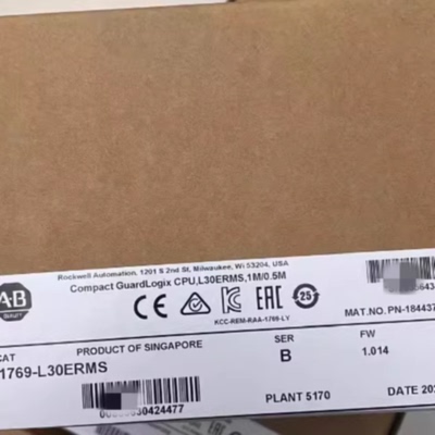 议价1769-L30ERMS GuardLogix 5370以太网控制器1.5MB内存1769L30