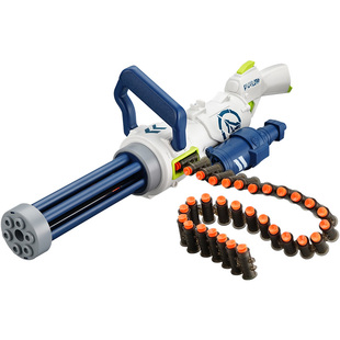 加特林电动连发软弹枪m249枪玩具儿童男孩玩具机关枪黑科技发射器