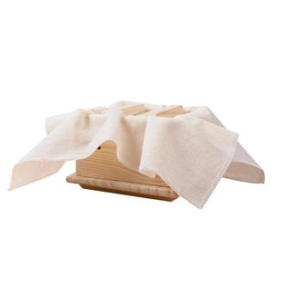 粗纱笼布不粘家用加厚纯棉白纱布料豆腐布厨房蒸馒头包子圆笼屉布