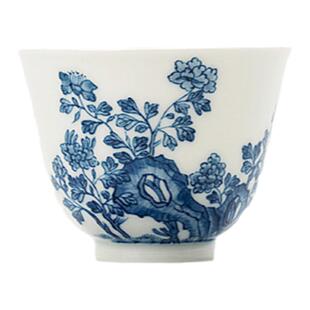 仿清康熙十二花神杯套组 青花主人杯品茗杯 高端纯手工单杯茶器