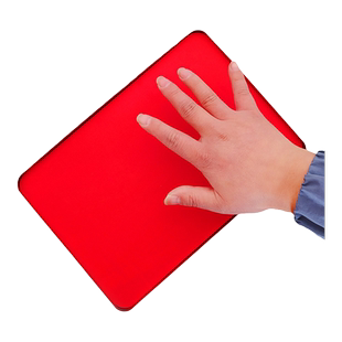 印台红色长方形铁盒特大号蓝色快干宝宝印泥手脚绿色紫色印油办公盖章黑色速干彩色手掌印泥纪念活动庆典印台