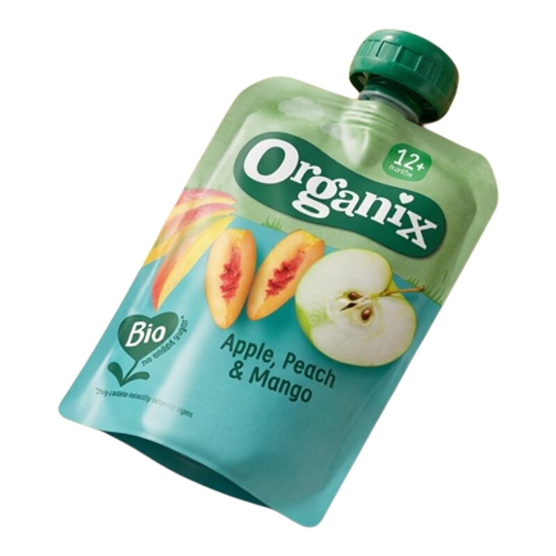 Organix 苹果桃子芒果混合果泥果蓉营养健康香港进口婴儿宝宝辅食