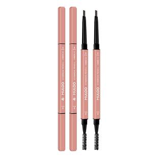 【直播专享】3支装MULOO目录玫瑰小方块双头眉笔防水自然
