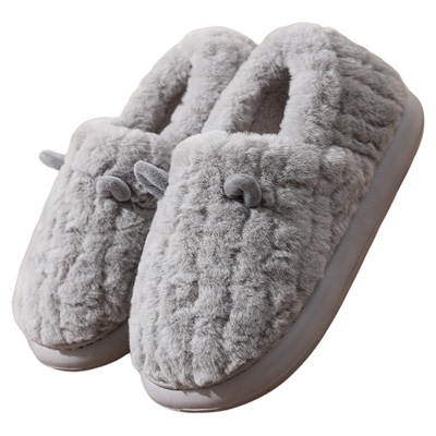 棉拖鞋男款秋冬季包跟2025新款