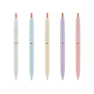 【自营】日本ZEBRA斑马中性笔C-JJ30-CN流珠中性圆珠笔学生按动圆珠笔签字笔考试水笔0.5mm花朵限定可换替芯