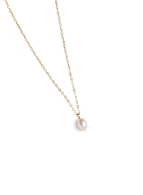 天然淡水珍珠锁骨链迷你珍珠项链