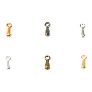 100颗合金尾链延长链水滴吊坠 手工DIY发簪手链项链饰品配件材料