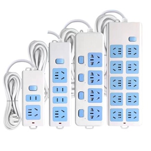 纯铜新国标带线多孔位排插插板插座插排家用插座接线