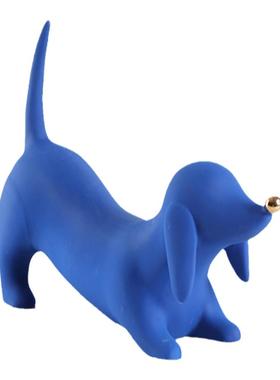 简约现代样板间售楼处书桌工作台文具书本仿真装饰书房软装摆件