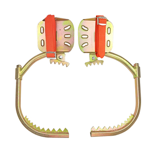 电工脚扣爬树神器上树专用工具电信木杆脚扣登杆脚扣国标加厚铁鞋