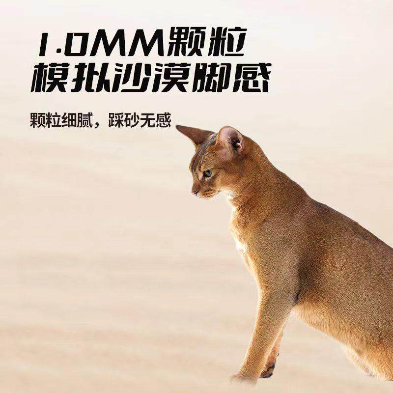 玄小黑功能性泌尿尿检膨润土猫砂除臭无尘不粘底结团4kg包邮