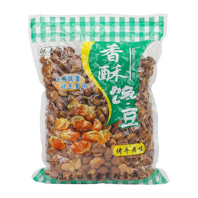 酥香园蚕豆牛肉味兰花豆下酒菜