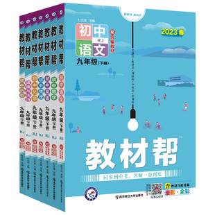 2026春 初中教材帮九年级下册语文数学英语物理化学人教版苏教版江苏 初三9下教辅同步练习册讲解工具书解析课课通 新华正版