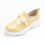 Pansy盼喜日本女鞋休闲运动鞋一脚蹬轻便厚底透气百搭秋款女鞋