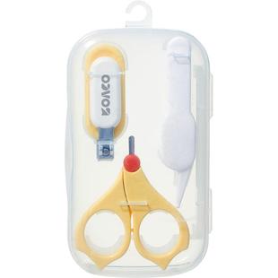 日康婴儿指甲剪护理套装新生儿宝宝专用幼儿童指甲钳防夹肉指甲刀