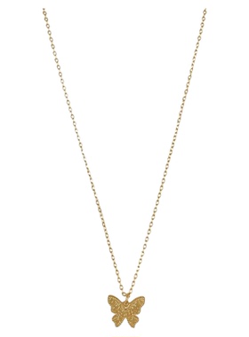 FEEINS碎冰冰蝴蝶项链女2026款爆款轻奢设计高级感精致锁骨链