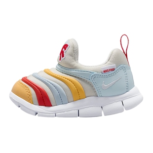 耐克毛毛虫童鞋DYNAMO FREE马年新年款婴童学步运动鞋IQ1138-111