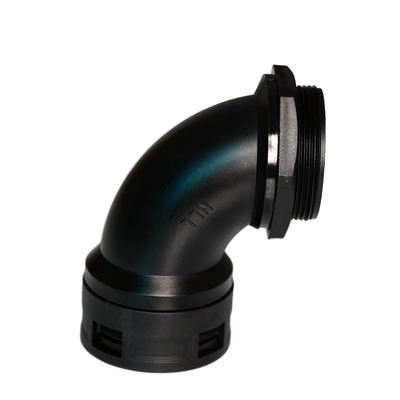 90度弯角尼龙波纹管接头45度浪管