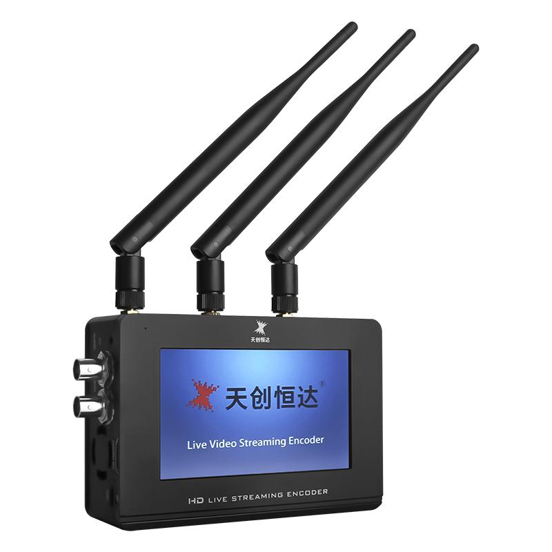 天创恒达TCHD400HS 4G多卡聚合直播编码器hdmi sdi高清视频推流器