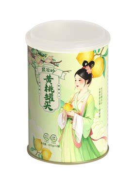 屈家岭黄桃罐头正品整箱12罐荆门特产日期新鲜黄桃罐头厂家直销