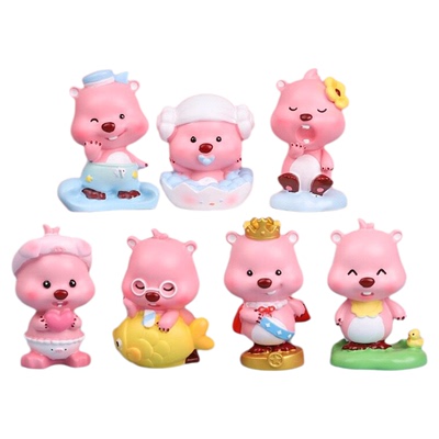 网红露比盲盒可爱loopy摆件礼物