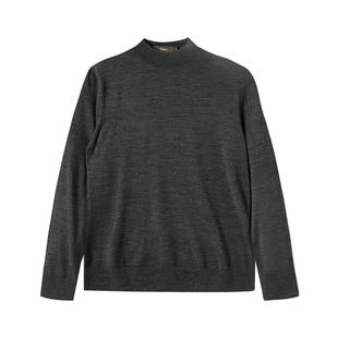 【可机洗】乔顿100S丝光羊毛衫25秋冬针织衫半高领毛衣男士打底衫