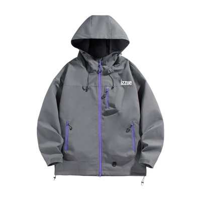 潮牌连帽外套男款宽松休闲