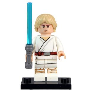 中国积木星球大战骑士团达斯维达欧比旺拼插积木小人仔儿童小玩具