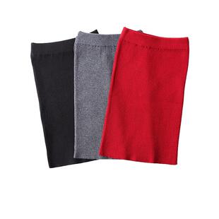 秋冬韩版女童装针织包臀裙毛线气质百搭半身裙一步裙半身裙儿童