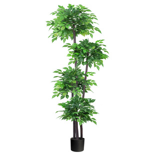 仿真绿植幸福树客厅大型盆栽室内轻奢装饰花仿生植物落地摆件假树