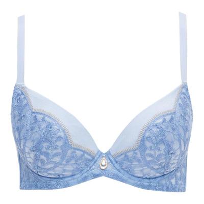 古今3/4插片薄款刺绣舒适性感