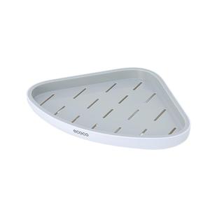 ecoco厨房调料置物架家用免打孔壁挂式收纳三角架多功能调味料盒