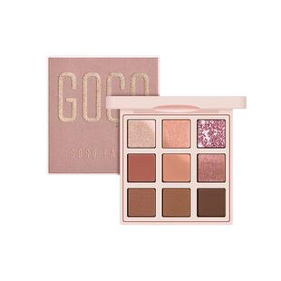 戈戈舞眼影盘2025新款日常淡妆大地彩色高光综合珠哑光学生巧克力