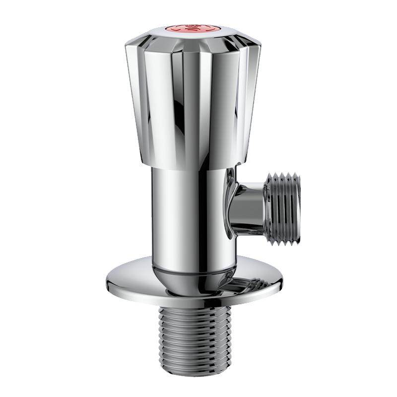 九牧小牧卫浴三角阀全铜冷热水阀门开关三通分水阀一进二出4106