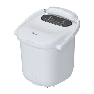 美的泡脚桶电动高深泡脚桶远红外过膝恒温加热按摩洗脚足浴盆家用