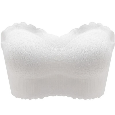 蕾丝无痕防走光薄款美背抹胸内衣