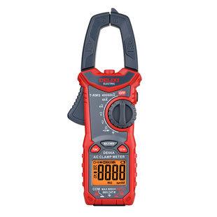 德力西电气钳形表数字万用表高精度多功能防烧电工专用电流表钳表