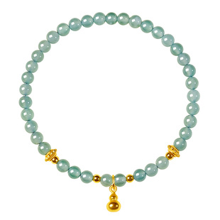 宫里上新翡翠冰种手串女款高级感蓝水天然玉石手链生日礼物送妈妈