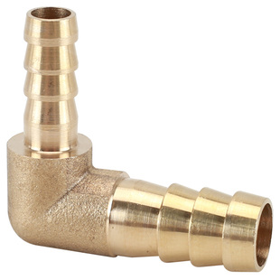 黄铜宝塔变径弯头水气皮软管双插异径接头4mm6 8 10 12 14 16 19