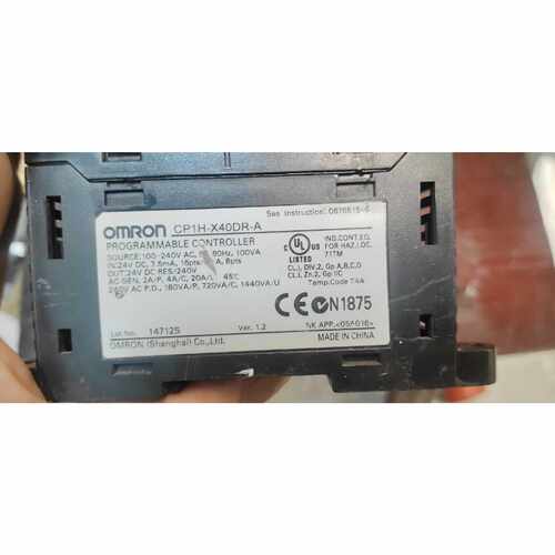 议价欧姆龙PLC CP1H-X40DR-A，拆机件，实物拍摄，成