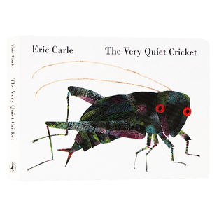 好安静的蟋蟀 英文原版绘本 The Very Quiet Cricket 艾瑞卡尔Very系列经典纸板书 廖彩杏书单 儿童英语绘本 英语启蒙读物