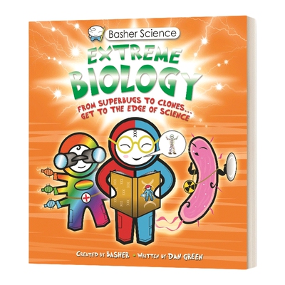 英文原版 Basher Science Extreme Biology 巴舍科学 极端生物学 英文版 进口英语原版书籍儿童图书